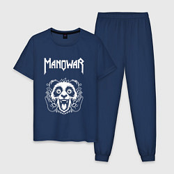 Мужская пижама Manowar rock panda