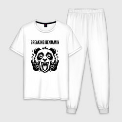 Мужская пижама Breaking Benjamin - rock panda