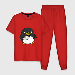 Мужская пижама Линукс пингвин