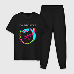 Мужская пижама Joy Division rock star cat