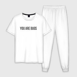Мужская пижама You are bugs - 3 Body Problem
