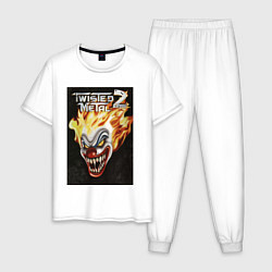 Мужская пижама Twisted metal 2 - clown head
