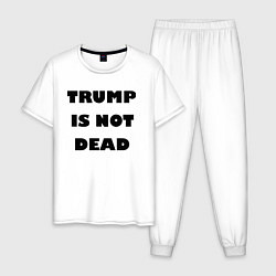 Мужская пижама Trump is not dead - motto