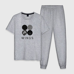 Мужская пижама BTS Wings