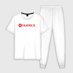 Мужская пижама Deadlock red logo