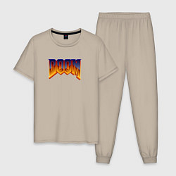 Мужская пижама Doom logotype