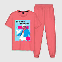 Мужская пижама Я и мода pop art