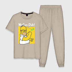 Мужская пижама Homer can doh