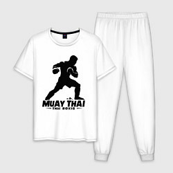 Мужская пижама Муай Тай сила и мощь тайского бокса