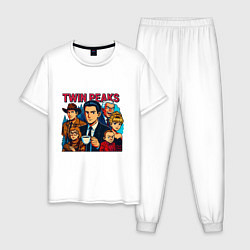 Мужская пижама Twin Peaks Multi