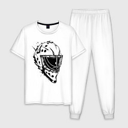 Мужская пижама Черная вратарская маска