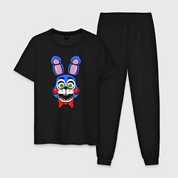 Пижама хлопковая мужская Toy Bonnie FNAF, цвет: черный