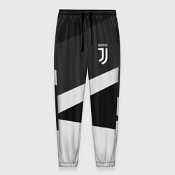 Брюки на резинке мужские FC Juventus: Sport Geometry, цвет: 3D-принт