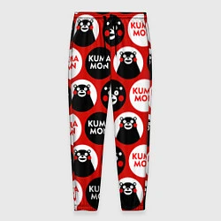 Брюки на резинке мужские Kumamon Pattern, цвет: 3D-принт