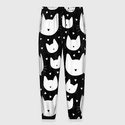 Мужские брюки Love Cats Pattern
