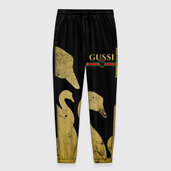 Брюки на резинке мужские GUSSI: Gold Edition, цвет: 3D-принт