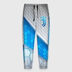 Брюки на резинке мужские Juventus F C, цвет: 3D-принт