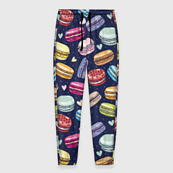Брюки на резинке мужские Макарун, цвет: 3D-принт