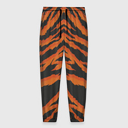 Мужские брюки Шкура тигра оранжевая