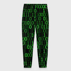 Брюки на резинке мужские Бинарный Код Binary Code, цвет: 3D-принт