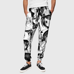 Брюки на резинке мужские ПРЕЗИДЕНТ СТУДСОВЕТА ГОРНИЧНАЯ Pattern, цвет: 3D-принт — фото 2