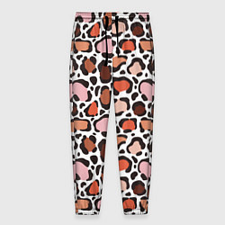 Мужские брюки Бесконечные цветные пятна леопарда