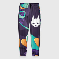 Брюки на резинке мужские Stray graffity splash, цвет: 3D-принт