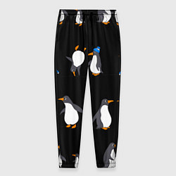 Мужские брюки Веселая семья пингвинов