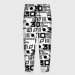 Мужские брюки Thirty Seconds to Mars pattern rock