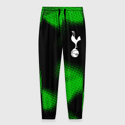 Брюки на резинке мужские Tottenham sport halftone, цвет: 3D-принт