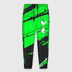 Брюки на резинке мужские Tottenham sport green, цвет: 3D-принт