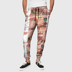 Брюки на резинке мужские 5 000 рублей, цвет: 3D-принт — фото 2