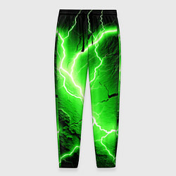 Мужские брюки Color green black