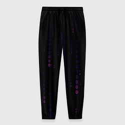 Мужские брюки Color black pink