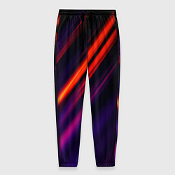 Брюки на резинке мужские Multicolored, цвет: 3D-принт