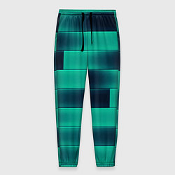 Мужские брюки Color light blue square