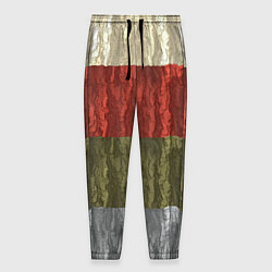 Мужские брюки Цветной узор абстрактная графика