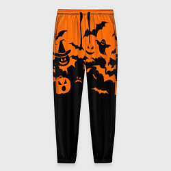 Мужские брюки Хэллоуин тыквы и призраки