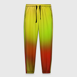 Мужские брюки Color multicolored gradient