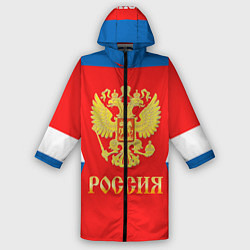 Дождевик мужской Сборная РФ: #8 OVECHKIN, цвет: 3D-принт