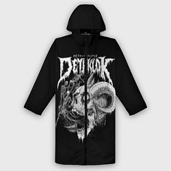 Дождевик мужской Dethklok: Goat Skull, цвет: 3D-принт