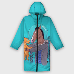 Дождевик мужской BoJack, цвет: 3D-принт