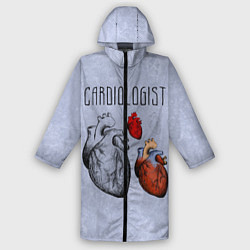 Дождевик мужской Cardiologist, цвет: 3D-принт