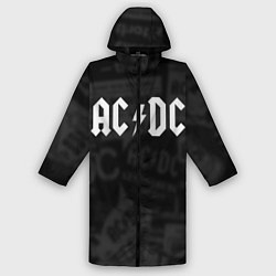 Дождевик мужской AC/DC: Black Rock, цвет: 3D-принт