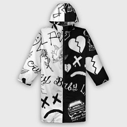 Дождевик мужской LIL PEEP, цвет: 3D-принт
