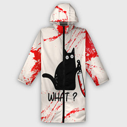 Мужской дождевик What cat