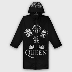 Дождевик мужской QUEEN НА СПИНЕ, цвет: 3D-принт