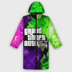 Дождевик мужской GTA 5, цвет: 3D-принт