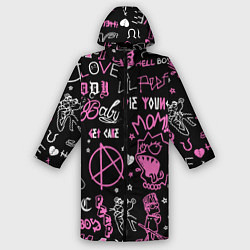 Дождевик мужской LIL PEEP, цвет: 3D-принт