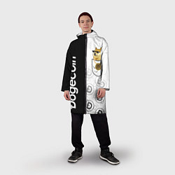 Дождевик мужской DOGECOIN DOGE КАРМАН, цвет: 3D-принт — фото 2